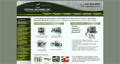 Desktop Screenshot of centralmachines.com